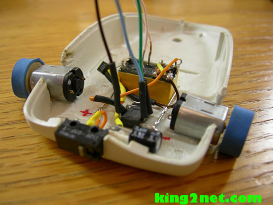اموزش تصویری ساخت ربات هوشمند موشی Mousebot